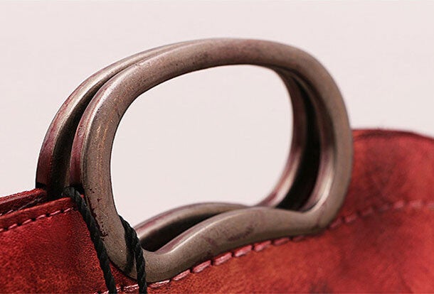 Handmade Vintage Leather Women Handbag Shoulder Bag Purse for Women