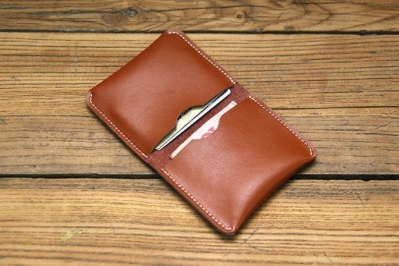 Cute LEATHER Womens Brown Small Wallet Bifold Leather Card Wallets FOR Women