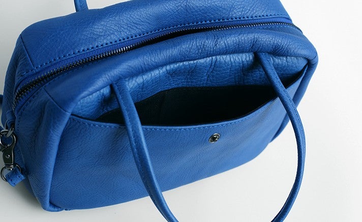 Handmade WOMENs LEATHER Box Handbag Shoulder Bag Handbag Purse FOR WOMEN