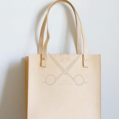 Vegetable Tanned Handmade Leather Tote Bag