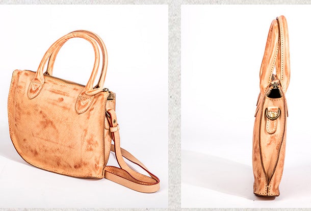 Handmade Genuine Leather Handbag Shopper Bag Crossbody Bag Shoulder Bag Purse For Women