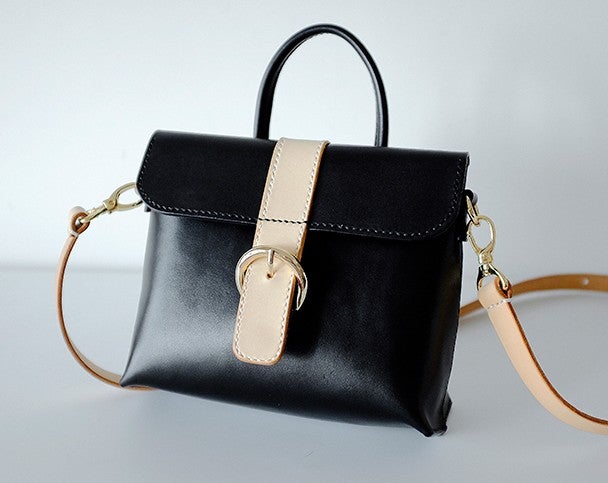 Fashion Leather Beige Womens Handbag Shoulder Bag Crossbody Purse for Women