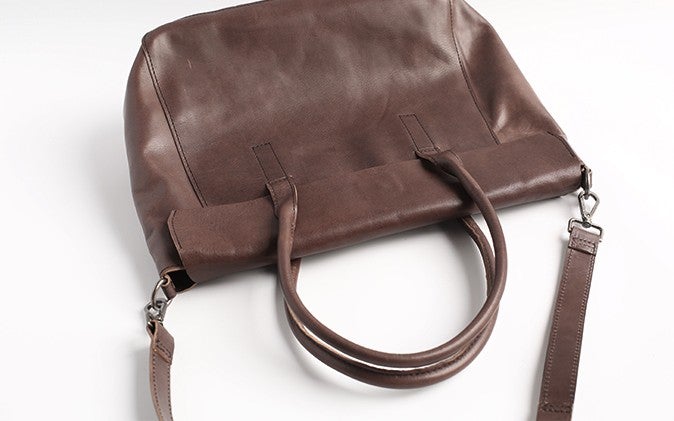 Vintage WOMENs LEATHER Work Handbags Fashion Work Shoulder Bag Purse FOR WOMEN