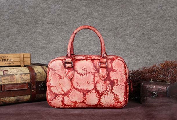 Genuine Leather Vintage Handbag Bag Shoulder Bag Crossbody Bag Purse Clutch For Women