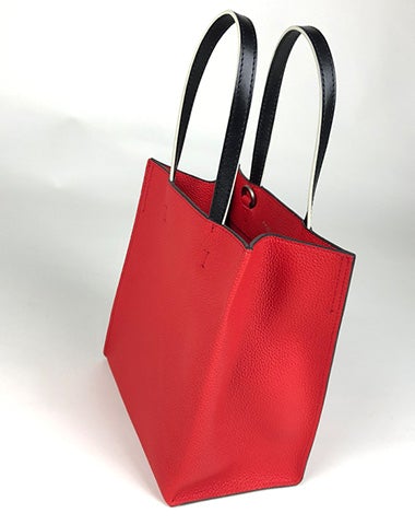 Cute Womens Khaki Leather Tote Bag Best Tote Handbag Small Shopper Bag Purse for Ladies