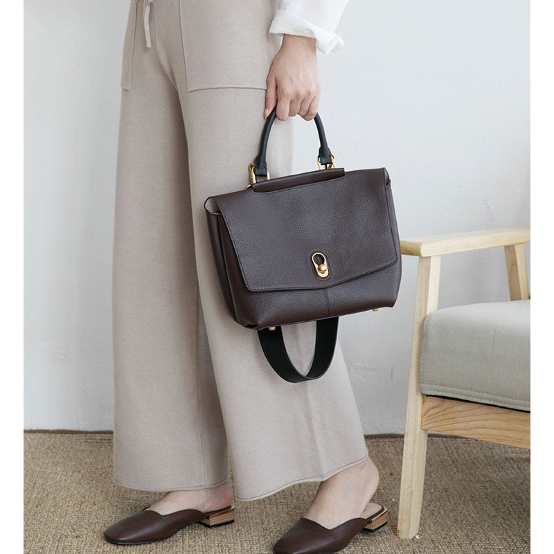 Stylish Leather Womens Handbag Work Bag Work Purse Shoulder Bag for Women