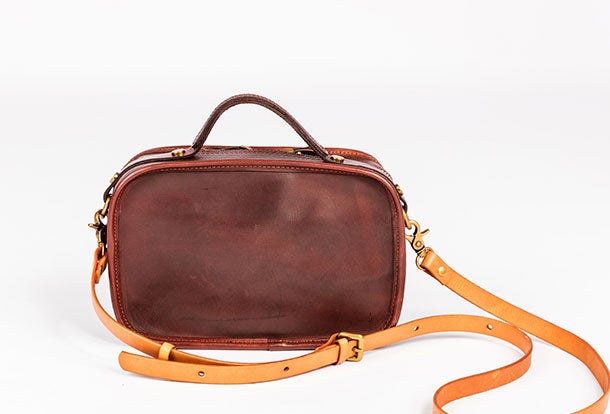Genuine Leather Handmade Handbag Shoulder Bag Purse For Women