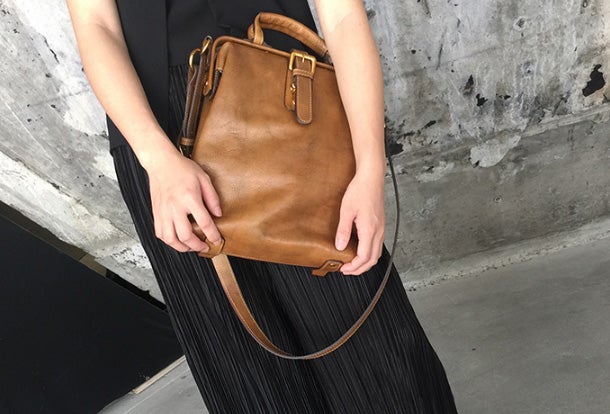 Handmade Leather Handbag Backpack Bag Crossbody Bag Shoulder Bag Purse For Women