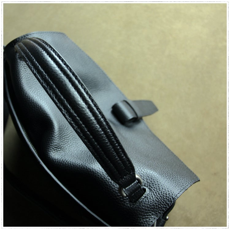 Cute Dark Gray Leather Womens Satchel Handbag Satchel Shoulder Bag Mini Satchel Bag for Women