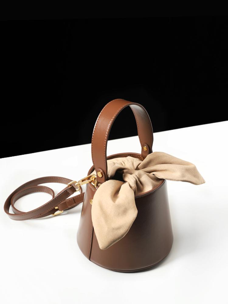 Cute Black Barrel Crossbody purse Women's Handbag