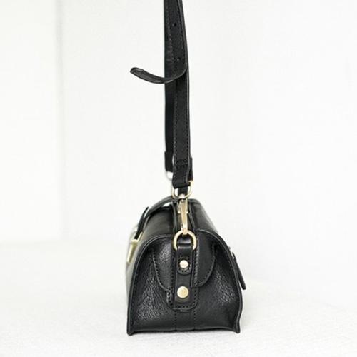 Female Leather Small Doctor Style Bags Purses