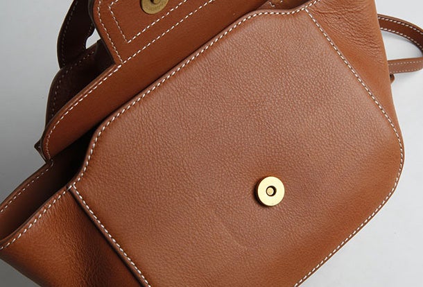 Genuine Leather Cute Bat Handbag Crossbody Bag Shoulder Bag Women Leather Purse