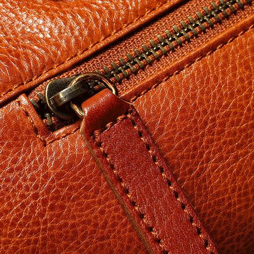 Brown Women's Leather Doctor Tool Handbag Doctor Red Shoulder Purse for Ladies