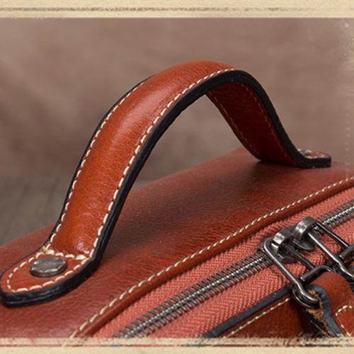 Brown Leather Womens Small Box Handbag Shoulder Purse Satchel Womens Mini Side Bag Purse