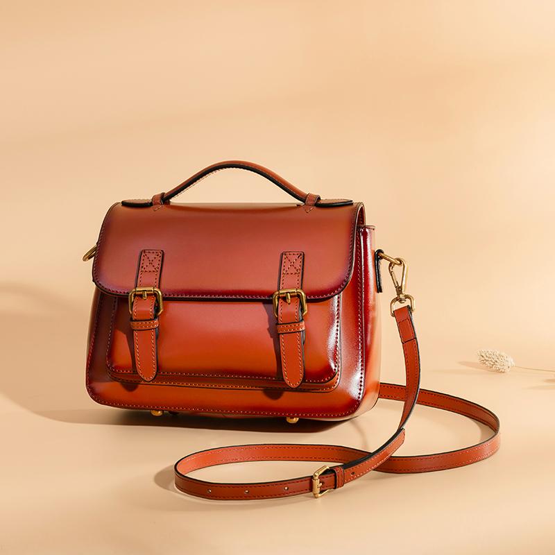 Leather Satchel Handbags Purses For Women