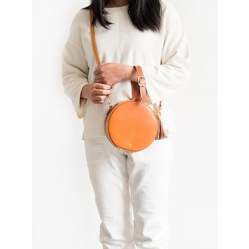 Handmade Round Leather Handbags