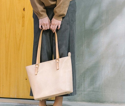 Handmade Leather Women Tote Purse Handbag Tote Bag Shoulder Bag For Women
