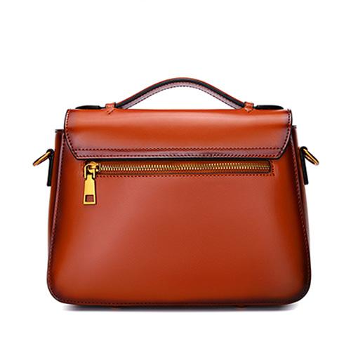 Women's Satchel Handbags Red Leather Satchel Purse
