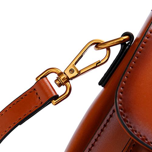 Vintage Chic Women's Leather Satchel Handbags