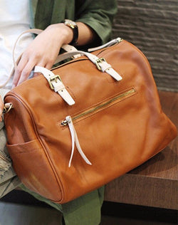 Fashion Womens Tan Soft Leather Handbag Women's Black Satchel Handbags Shoulder Bag for Women