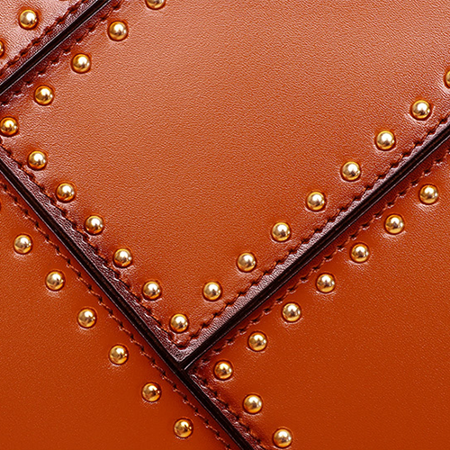 Small Leather Box Square Crossbody Bag Purse 2020