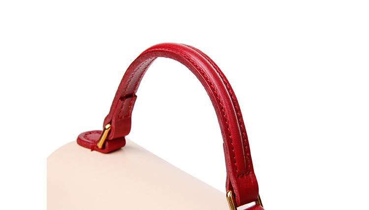 Colorblock Crossbody Leather Bags Womens