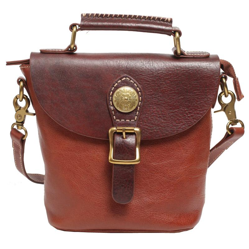Vintage Ladies Leather Bucket Handbags